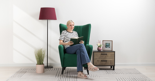 Кресло для отдыха Феличе ТК 529 велюр Велутто 33 темно-зеленый малахитовый