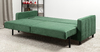 Диван-кровать прямой Арно ТД 566 велюр Лаки 20 хвойный зеленый, Vertical 910 молочно-серый