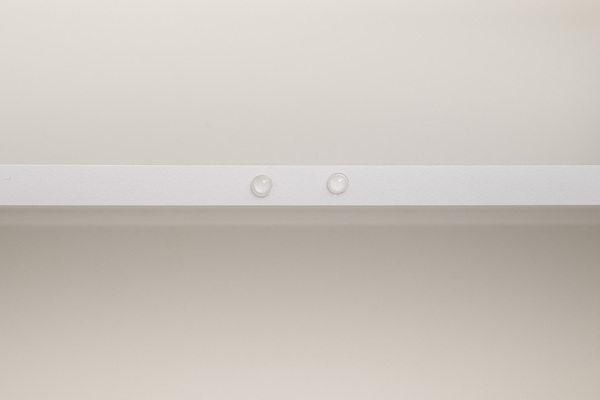 Шкаф для одежды Эйр 13.340 белый PE шагрень, собирается на любую сторону