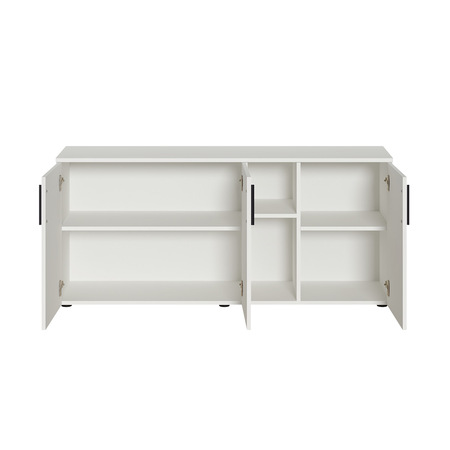 Гостиная Эйр композиция 2 белый PE шагрень, собирается на любую сторону