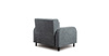 Кресло-кровать Киото ТК 783 велюр Epic 83 graphite темно-серый