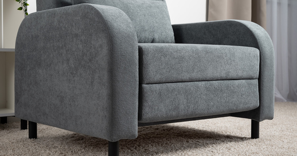 Кресло-кровать Киото ТК 783 велюр Epic 83 graphite темно-серый