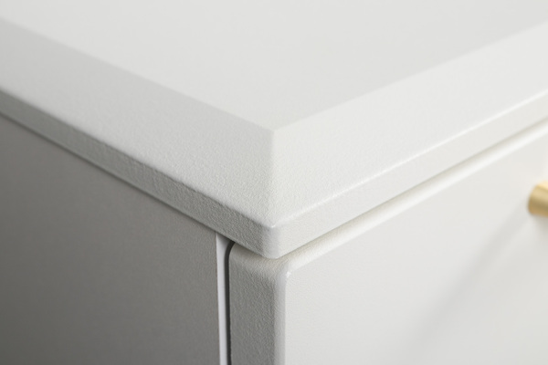 Тумба под ТВ Монтесито 16.67 Белый PE шагрень, белая шагрень 4101 ПВХ